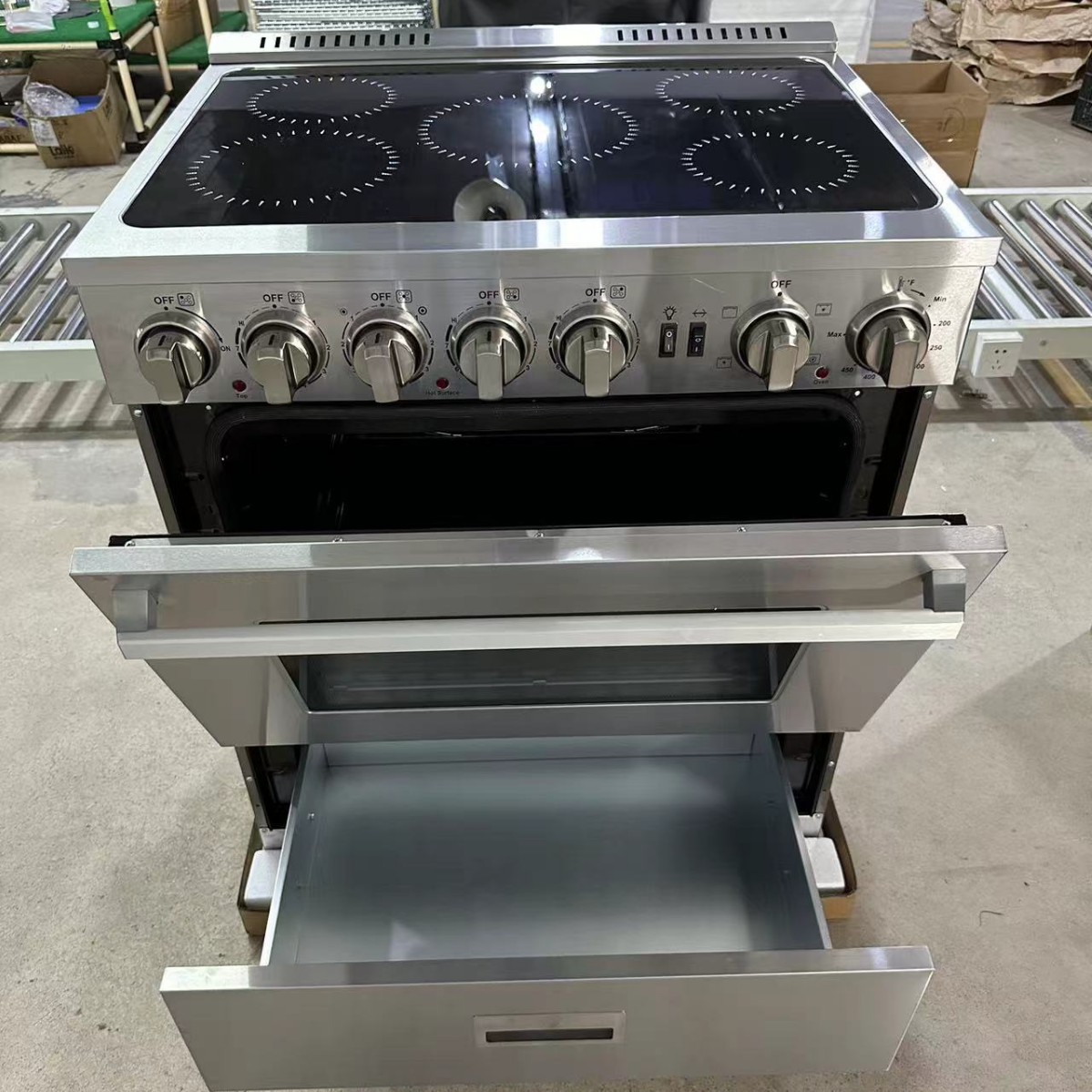 induction oven electric stove