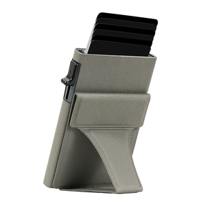 Casekey New Pop up Aluminum <b>Card</b> <b>Holder</b> Case With Magnetic Function Strong Magnet Minimalist RFID <b>Card</b> <b>Holder</b> <b>Wallet</b> - Product Image 1