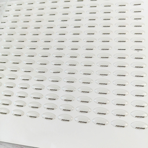 कारखाने मूल्य कस्टम मुद्रित 3 डी राल गुंबद लेबल टिकाऊ अंडाकार आकार पारदर्शी एपॉक्सी रेसिन स्टिकर शीट - Product Image 2