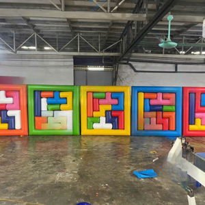 Jeu de puzzle et de blocs gonflables de qualité supérieure en PVC, de 2,5 m sur 2,5 m, avec installation simple, pour les activités sportives et les espaces extérieurs commerciaux. - Product Image 5