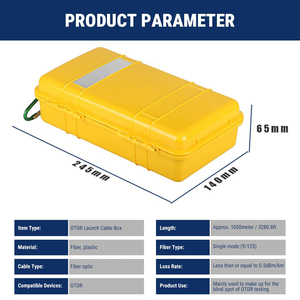 เครื่องทดสอบไฟเบอร์ OTDR SC FC กล่องต่อสายไฟเบอร์แบบหลายโหมดกล่องต่อขยายไฟเบอร์ - Product Image 2