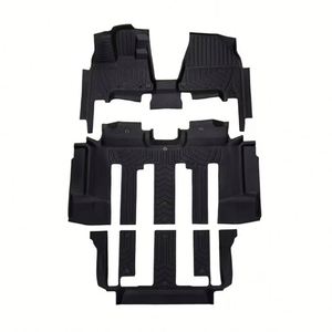 Tapis de sol auto durables en TPE antidérapants, de luxe, épaisseur 3,5 mm, imperméables, inodores, entièrement enveloppants, ensemble complet de 3 pièces pour - Product Image 6
