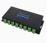 Controlador de Luces Pixel BC-216 Artnet-SPI/DMX, Controlador de Pixel LED Programable por PC para Tiras LED RGBW Ws2815 Ws2811
