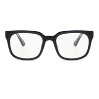 Nouvelles Lunettes Anti-Lumière Bleue Unisexe 2025 Effet Amincissant du Visage Monture Large Look Haut de Gamme Légères en PC Modèle GX6 WenDuo