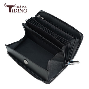 Cartera larga azul Tiding unisex con protección RFID antirrobo para uso diario - Product Image 2
