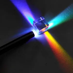 Colorful Prism Monochromatic Prism With 6 Sides Bright Light