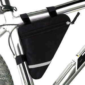 Muestra Gratuita de Tubo de Asiento, Paquete de Cuadro de Bicicleta, Bolsa de Almacenamiento Triangular, Accesorios para Bicicleta - Product Image 5