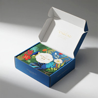 Boîtes d'emballage en carton ondulé avec logo d'usine personnalisé, laminage mat, revêtement UV, doublure en éponge, taille personnalisable