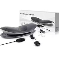 Appareil de traction lombaire sans fil rechargeable, masseur lombaire pour le bas du dos avec chaleur, vibrations et électrothérapie