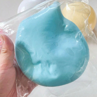 2026 En gros, Jouet anti-stress Fidget mignon géant en forme de boule, Slime moelleux et pliable, à rebond lent, saveur menthe fraise