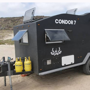 Bonne vente fenêtre de camping-car avec fenêtre de toit de caravane de Ventilation en verre gris transparent 800*500mm lucarne de camping-car - Product Image 5