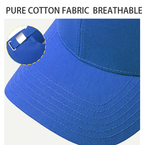 Casquette de baseball en coton à 6 panneaux, design sportif, logo brodé, pour les sports de plein air, confort doux, usage quotidien décontracté - Product Image 2