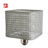 Personnalisé moderne rotin papier tissé LED éclairage décoratif Style ethnique maison lumières avec E26/E27/B22 alimentation