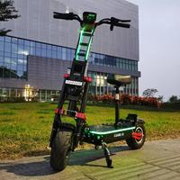 Trottinette électrique adulte pliable R8 à pneus larges 13/14 pouces, démarrage NFC, autonomie 90-300 km, 72V 40-100Ah, charge maximale 200 kg - Meilleures ventes