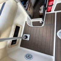 Plateforme de bain et coussin de cockpit pour bateau Bayliner 2655 de 1998, en mousse EVA imitation teck, tapis de pont marin SeaDek MarineMat Gatorstep auto-adhésif