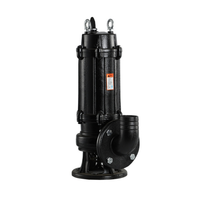 Pompe submersible anti-colmatage série QW 380V pour eaux usées industrielles avec rotor de découpe
