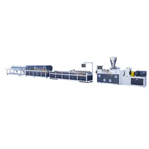 PVC Cable Trunking Profile Extrusion Line Plastic Electric Wire Trunking Making Machine