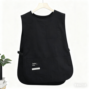 Grembiule da Cucina Impermeabile in Cotone Unisex, Taglia Grande, Doppio Lato, per Pulizie e Artigianato - Product Image 3