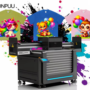 Sonpuu Nhà Máy Bán Hàng Trực Tiếp 9060 <span class=keywords><strong>UV</strong></span> Máy In Phun 6090 Phẳng Nhanh Chóng Làm Khô Xp600 Đầu In Cho Độ Chính Xác Cmyk Glass PVC Flex - Product Image 1