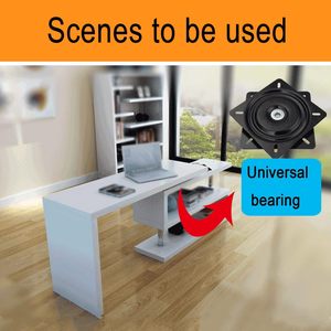 Huawei đồ nội thất phần cứng dày phổ xoay Chassis 10 inch vuông đầy đủ hạt sofa cơ sở Turntable xoay tấm - Product Image 5