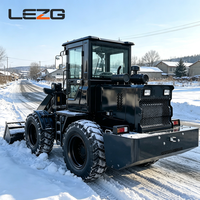 Chargeuse sur pneus hydraulique diesel tout-terrain 4x4 de 5 tonnes certifiée EPA, équipement de construction lourd, configuration personnalisable