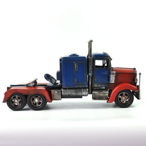 Camion-citerne vintage <span class=keywords><strong>Optimus</strong></span> <span class=keywords><strong>Prime</strong></span> Big Convoy, modèle de camion en métal à vendre, transformateurs <span class=keywords><strong>Optimus</strong></span> <span class=keywords><strong>Prime</strong></span>, tête de camion décorative - Product Image 5