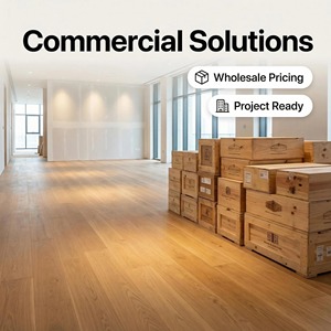 Suelo <span class=keywords><strong>de</strong></span> <span class=keywords><strong>Roble</strong></span> Blanco <span class=keywords><strong>de</strong></span> 3 Capas, Ecológico, Resistente y <span class=keywords><strong>de</strong></span> Gran Tamaño, con Textura Semiabierta, para Espacios Comerciales, Uso en Exteriores y Parques - Product Image 6