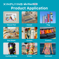 Imprimante à sublimation XinFlying à 4 têtes, 76 pouces, format grand automatique, I3200 I1600, imprimante à sublimation à sec pour maillots de football