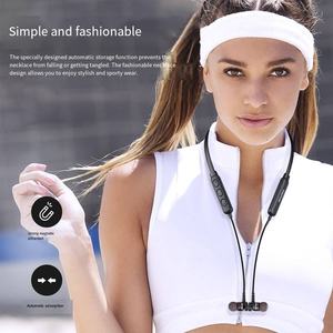 Auriculares Inalámbricos Magnéticos Clásicos <span class=keywords><strong>Baratos</strong></span> con Banda para el Cuello, LED JL para 5.3 ENC, Auriculares Deportivos Resistentes al Sudor para Correr - Product Image 3