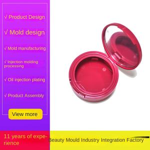 กล่องเก็บเหล็กดัดฟันและแม่พิมพ์ทำความสะอาดฟันปลอม กระบวนการฉีดขึ้นรูปแม่พิมพ์ พลาสติกเคลือบด้านและเคลือบเงา โรงงานจีน - Product Image 4