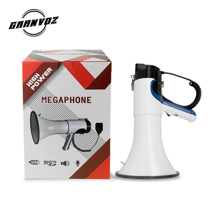 Super Power Plastic Handy Megafono Mp3 USB Sd Baterías recargables Megáfono con batería ER-109 <span class=keywords><strong>CA</strong></span> - Product Image 6