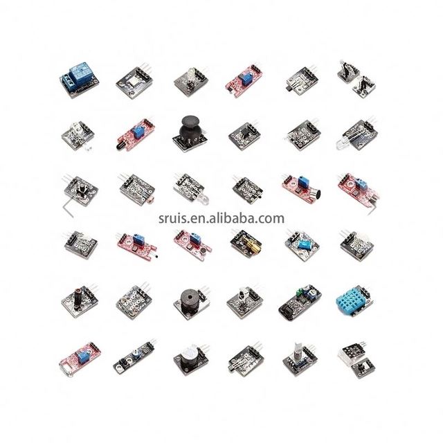 touch sensor gift 37 In 1 Sensor Module Board Set Starter Kits for official Arduinos boards