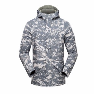 Chaqueta de Camuflaje de Poliéster Tejido Impermeable Táctica de Invierno y Otoño con Diseño Personalizado OEM G8 - Product Image 3
