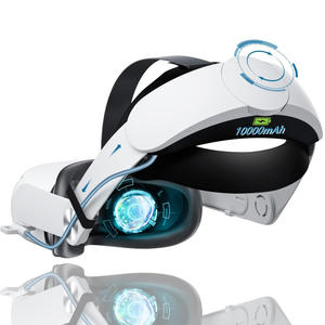 <span class=keywords><strong>Casque</strong></span> de remplacement <span class=keywords><strong>VR</strong></span> monté sur la tête adapté à <span class=keywords><strong>Oculus</strong></span> <span class=keywords><strong>Quest</strong></span> <span class=keywords><strong>2</strong></span> Elite, autonomie de la batterie de 10000 mAh, bandeau électrique <span class=keywords><strong>Meta</strong></span>, lunettes <span class=keywords><strong>VR</strong></span> - Product Image 1