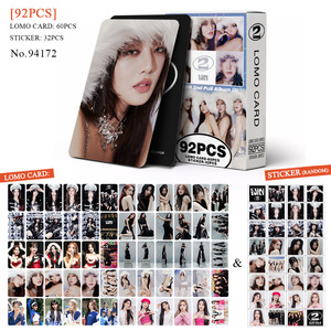 <span class=keywords><strong>GIDLE</strong></span> MIYEON SOYEON MINNIE YUQI SHUHUA Carte photo Cartes photo Kpop Papier adhésif Autocollant Fan Cadeaux 60Lomo 32Stickers Set - Product Image 4