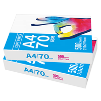 Papier d'impression double adhésif Fangda A4 80g/70g pour l'envoi postal