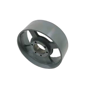 Hệ thống truyền tải công suất thấp ứng dụng ròng rọc cho vành đai phẳng Đường kính trục 90mm phẳng vành đai thang máy ròng rọc - Product Image 4