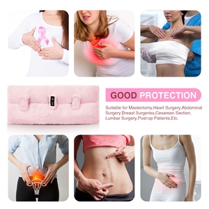 Soft Plush Car <b>Seat</b> <b>Belt</b> <b>Cushion</b> Abdomen Pressure Relief Safety <b>Belt</b> Pillow For Passenger Comfort Car Interior Accessory - Product Image 4