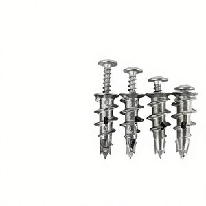 Cheville d'expansion métallique avec vis, cheville murale en fer dentelé pour arbre de Noël, fixation pour mur en briques creuses ou en béton - Product Image 5