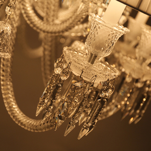 Vendita calda moderna <span class=keywords><strong>lampadario</strong></span> di cristallo di lusso con più braccia grande ristorante all'ingrosso <span class=keywords><strong>lampadario</strong></span> modalità di controllo remoto - Product Image 5