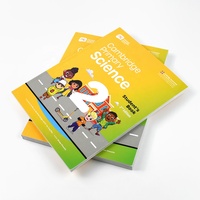 Impresión Offset Personalizada, Tapa Blanda A5/A4, Encuadernación Cosida, Libro de Texto para Escuela Primaria con Cubierta Recubierta y Hojas Interiores de Papel Offset