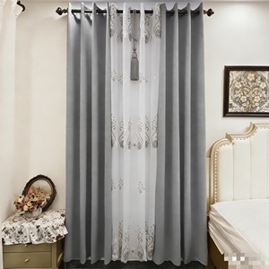 <span class=keywords><strong>Tende</strong></span> Trasparenti in Stile Europeo e Americano <span class=keywords><strong>per</strong></span> <span class=keywords><strong>Soggiorno</strong></span> e Camera da Letto, <span class=keywords><strong>Tende</strong></span> di Lusso con Ricami Floreali - Product Image 3