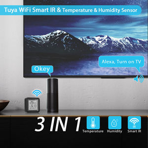 Capteur de température et d'humidité intelligent TY-S09 2026 Smart Life IR Tuya WIFI pour maison connectée avec télécommande et écran - Product Image 4