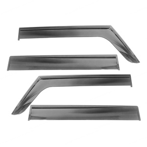 Pare-pluie compatibles avec Jeep Wrangler JL 2007-2017, déflecteurs de vitres de voiture, pare-soleil et pare-pluie pour fenêtres latérales - Product Image 2