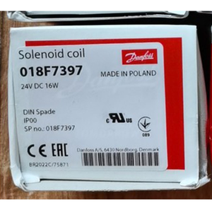 คอยล์โซลินอยด์วาล์ว Danfoss 018F7397 - Product Image 1