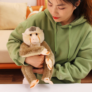 Figura de Peluche de <span class=keywords><strong>Mono</strong></span> y <span class=keywords><strong>Babuino</strong></span> de Bosque Simulado para Zoológico, Muñeco Infantil, Regalo Reconfortante - Product Image 5
