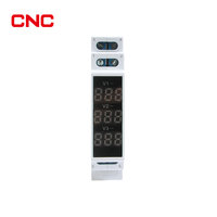 YCMV3 pengukur voltase tiga fase 3 LED, pengukur voltase tampilan digital elektrik 50/60Hz
