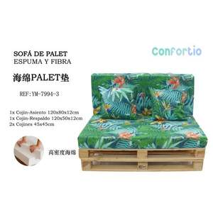 แผ่นรองพาเลทฟองน้ำความหนาแน่นสูง 12 ซม. รุ่น PALET Pad-3 COJIN DE PALET ใช้สำหรับเบาะนั่งและหมอน - Product Image 2