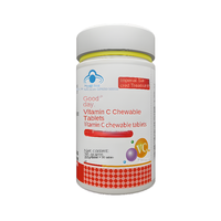 Comprimés à croquer de vitamine C en gros Good Day, acide L-ascorbique de qualité alimentaire, améliore l'immunité chez les adultes (ne convient pas aux enfants)
