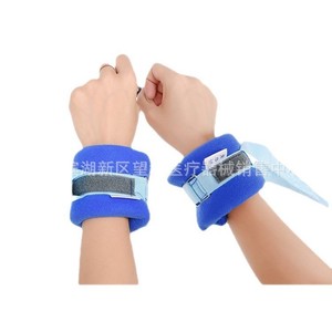Correa de sujeción para muñeca azul, cinturón de fijación cómodo para uso en fitness y cuidado de la salud - Product Image 1